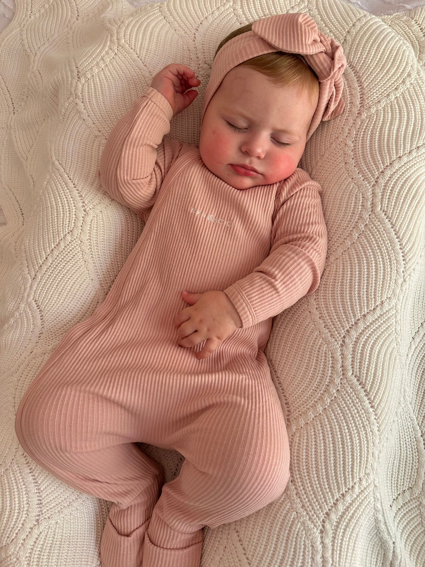 Baby Girl Ribbed Bundle