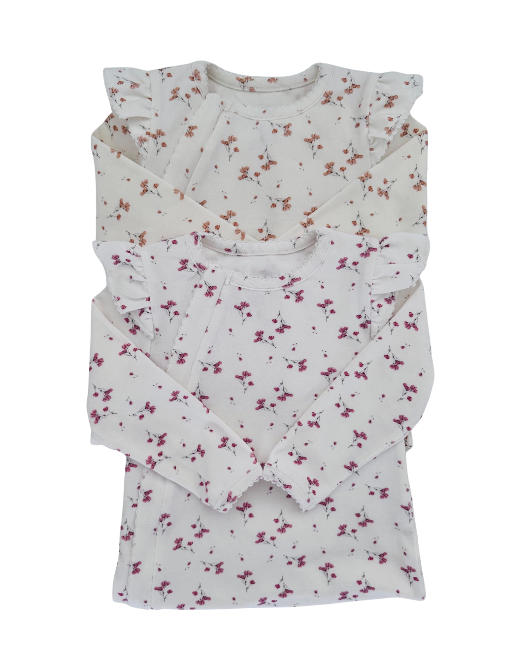 Frilled Ollie Floral Onesie