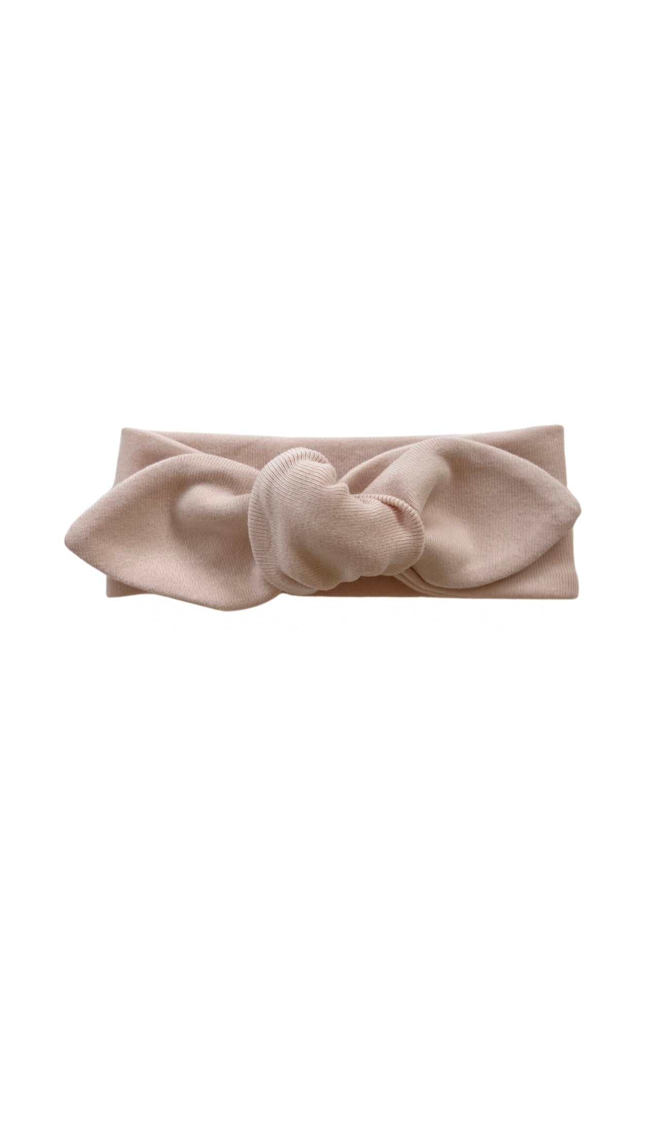 Apple Headbands in Baby Pink on a white background
