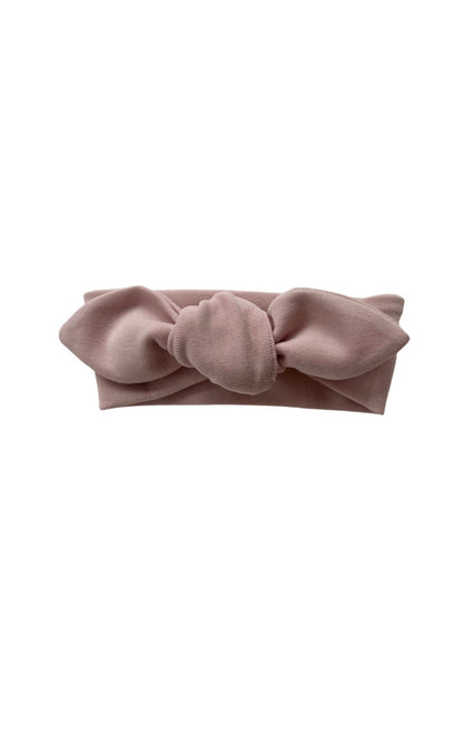 Apple Headbands in Rose Pink on a white background