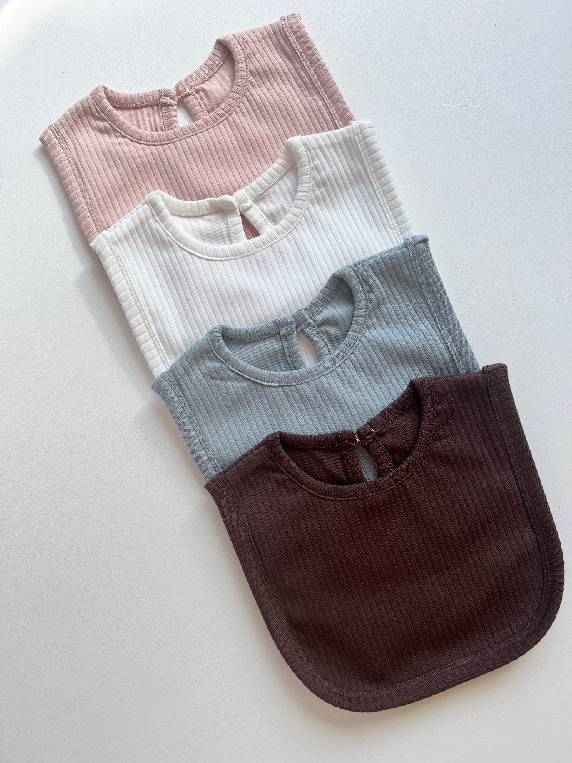 Basic Bib in Available Colours on a white background