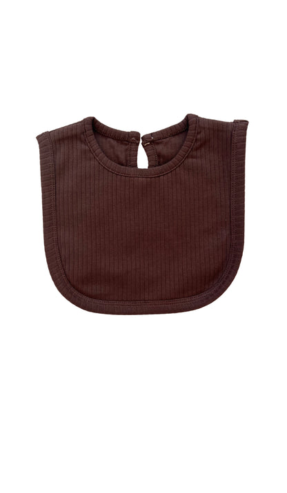 Basic Bib Chocolate on a white background