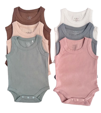 Basic Singlet Bodysuit in Available Colours