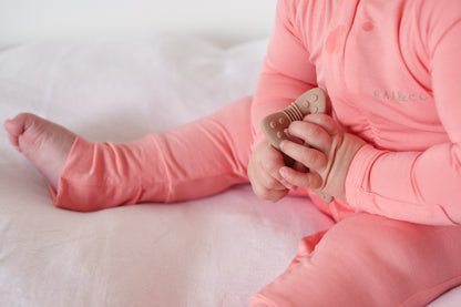 Lightweight Bamboo Onesie - Watermelon