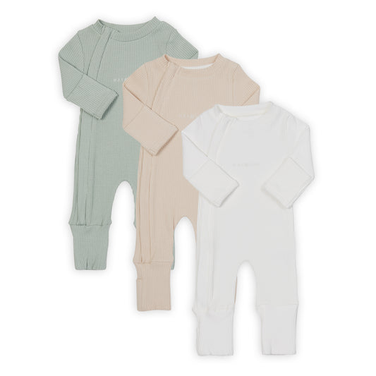 Neutral Ribbed Bundle
