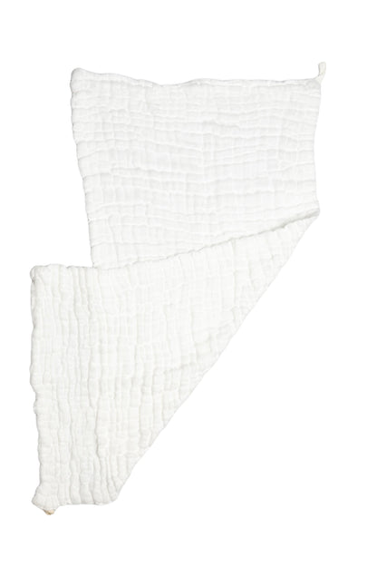 Organic Undyed Cotton Muslin Burp Cloth