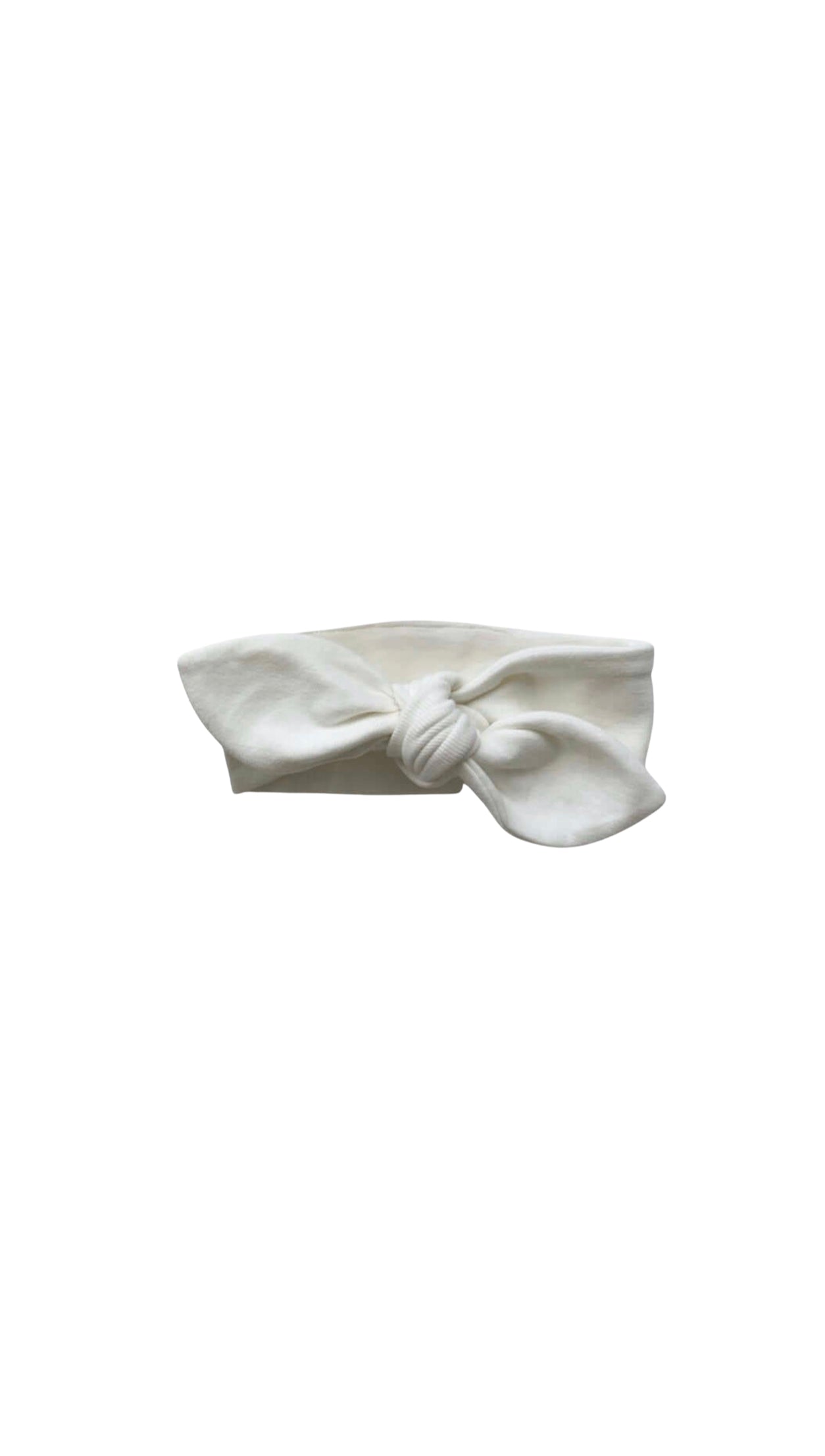 Apple Headbands in White on a white background