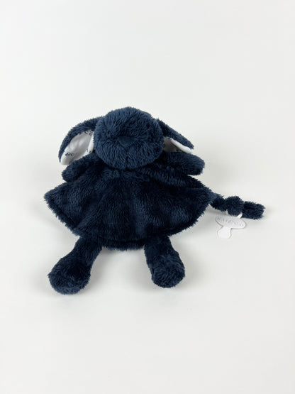 Baby RA-RA Comforter in Navy on a white background