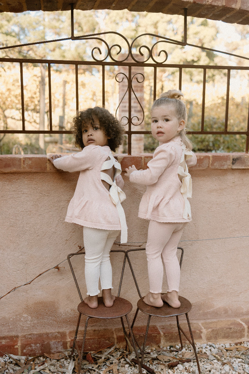 two young children wearing a Ballerina Top 